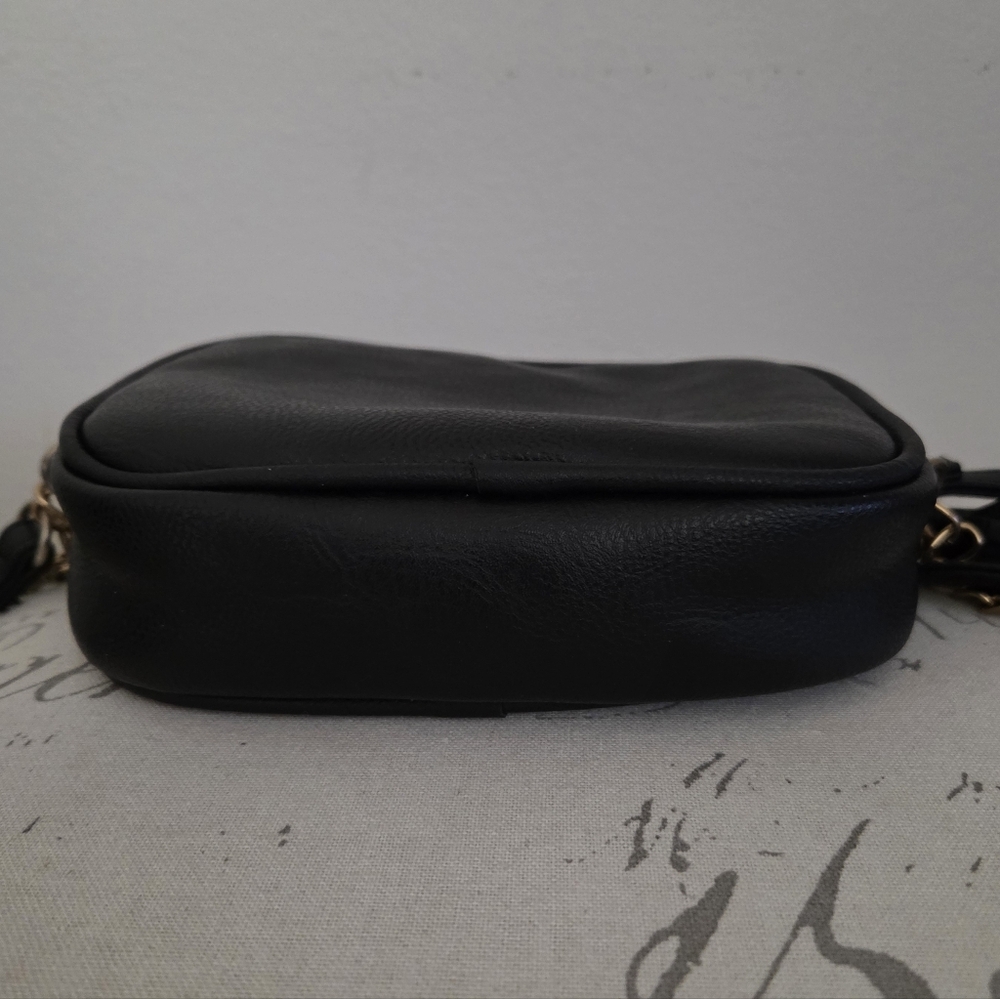 Black Fringe w/Star Embellishments Shoulder Bag Crossbody - Picture 5 of 10